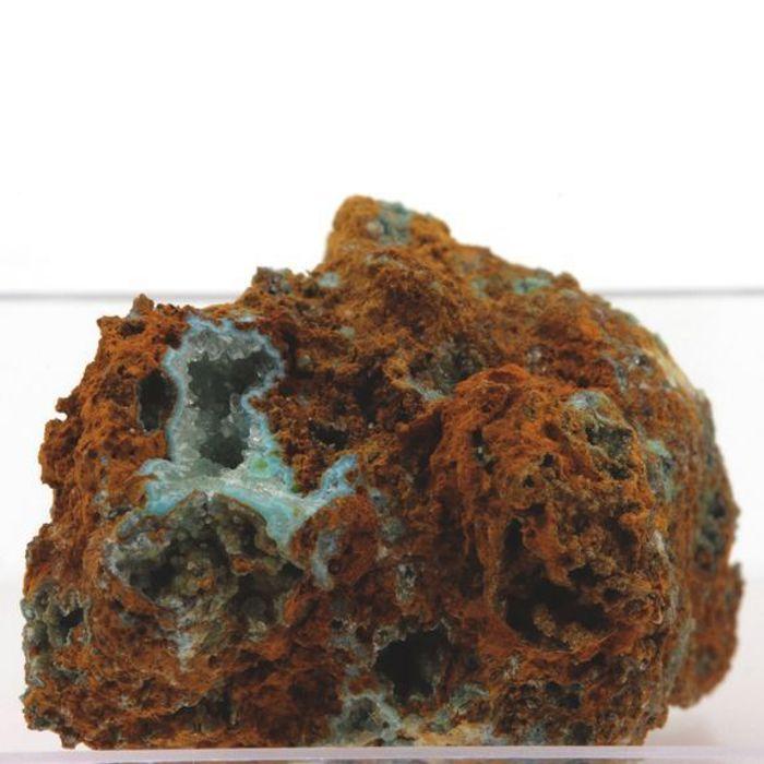 Sénégalite sur Turquoise 34.9 carats