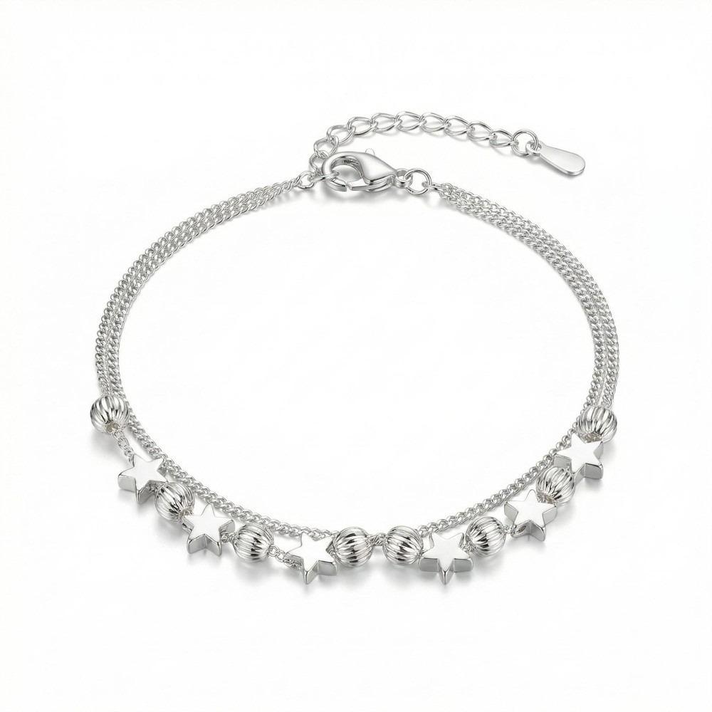 Luxury Star Bracelet Gold/Silver Charm Bracelet Fashion Women Bracelet