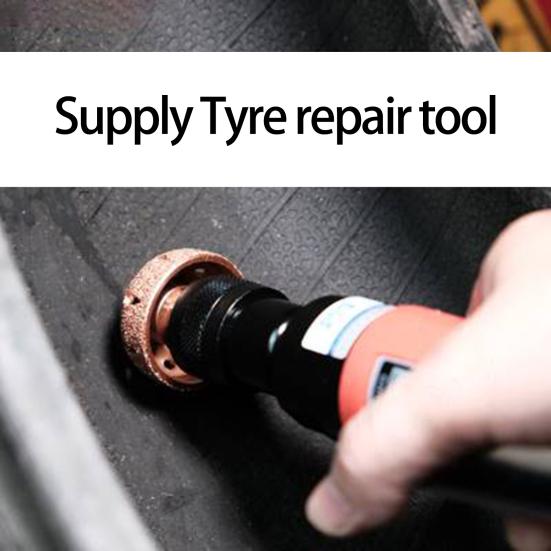 1 Set Tire Buffing Wheel Bowl with Holes Professional Car Tire Repair Grinding Head Workshop Supply