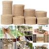 5Meters/Roll Material Party Crafts Bag  Warrping Jute Burlap Ribbon Wedding Decorative Gift Packing