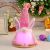 Luminous Easter Glowing Bunny Doll Cute Happy Easter Decoration Holiday Festival Decor