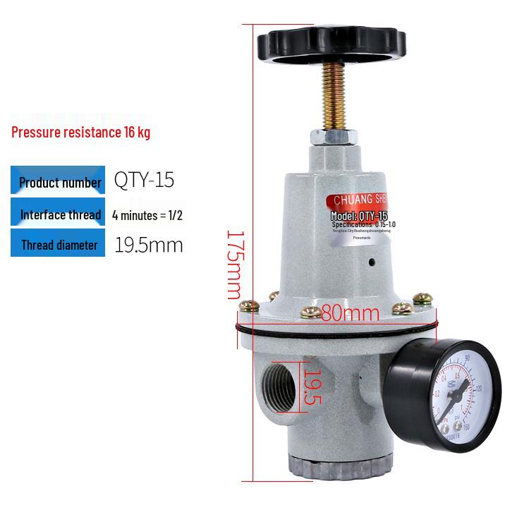 Adjustable Air Compressor Pneumatic Valve QTY10 (08/15/20/25/40/50)