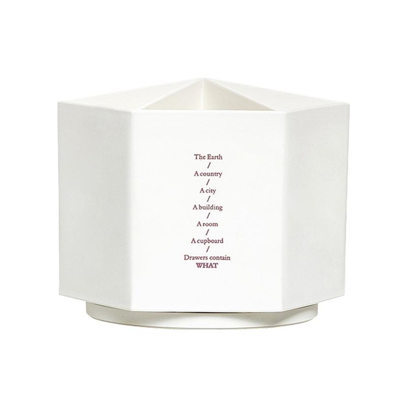 Простой держатель для ручек в форме шестиугольника с 6 ячейками, вращающийся на 360 градусов, настольный органайзер большой емкости для хранения канцелярских принадлежностей и косметики