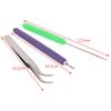 3Pcs Tweezer Needles Slotted Pen Tool Kit Quilling Paper Diy Set Paper Tool