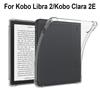 Чехол Funda Shockproof для электронной книги Kobo Libra 2/Kobo Clara 2E, прозрачный, мягкий, защитный чехол из ТПУ