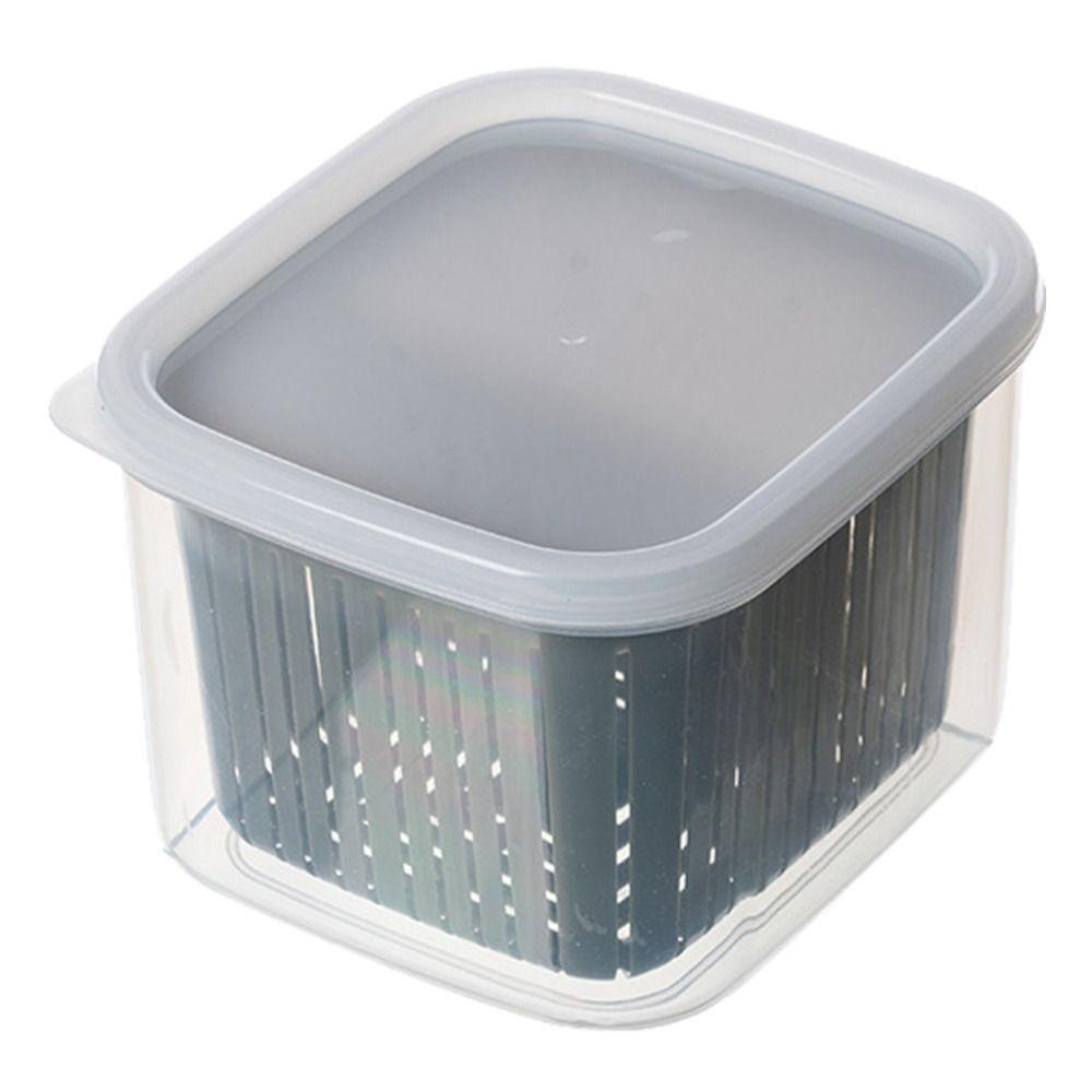 Fooding Sorting Drain Storage Box Onion Garlic Seal Box Durable Storage Containers
