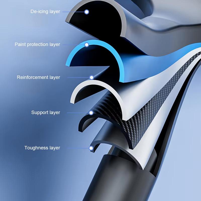 Car Snow Shovel Multifunctional Glass Defrosting And Ice Removal Shovel, Snow Scraper, Snow Brush, Winter Snow Cleaning Tool