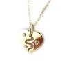 Altesse [N1879] - Gold Plated 'Love' Necklace