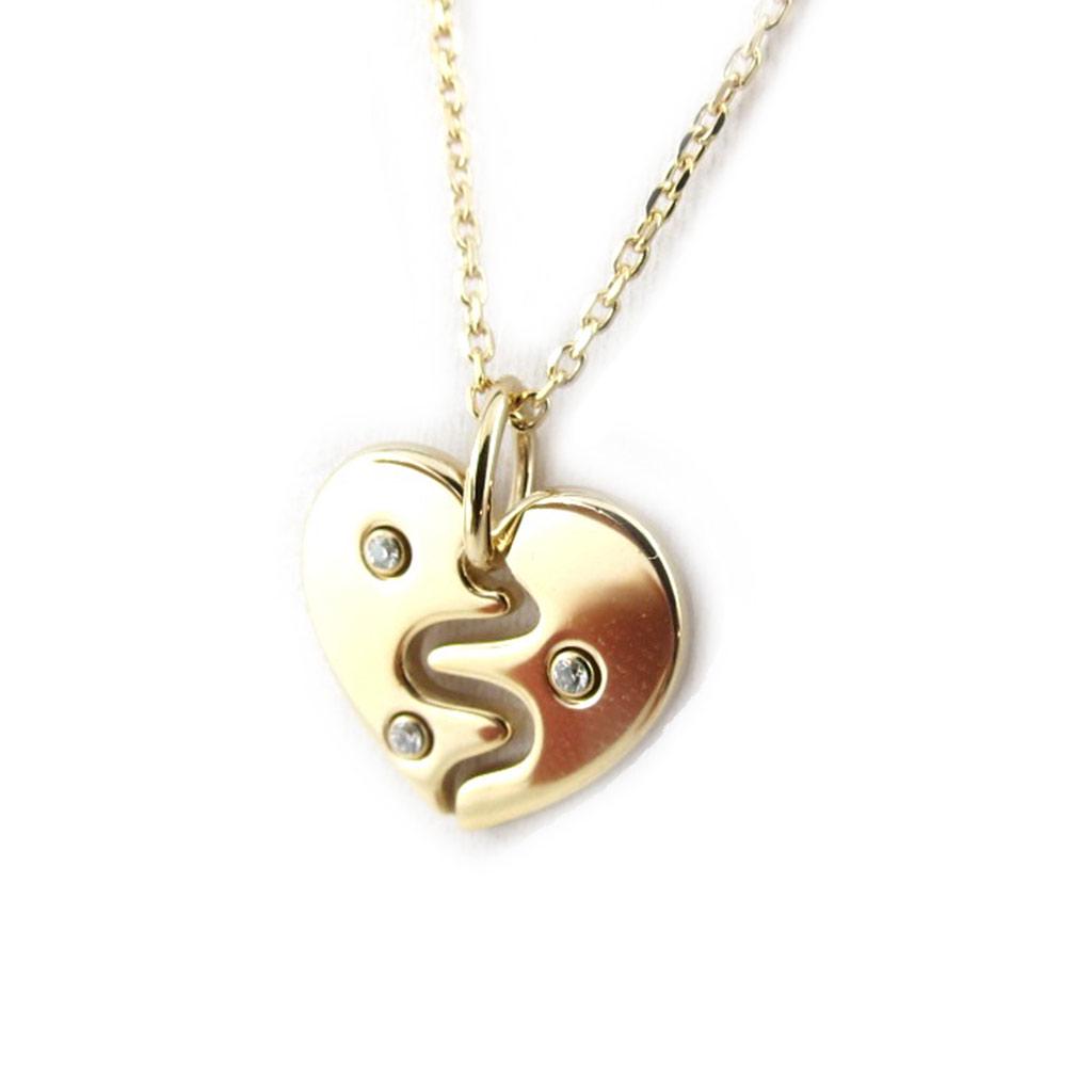 Altesse [N1879] - Gold Plated 'Love' Necklace