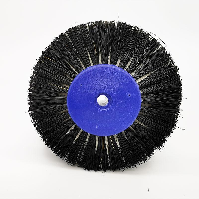 5Pcs Dental Laboratory Latch Polishing Brush Dentistry Odontologia Wheel Rotary Tool Black Buff Low Speed Micro Motor