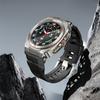 Металлический корпус+Ремешок для Samsung Galaxy Watch Ultra 47 мм Ремешок Силиконовый Дышащий Ремешок Запасной ремешок для Samsung Galaxy Ultra 2025/2024 Correa