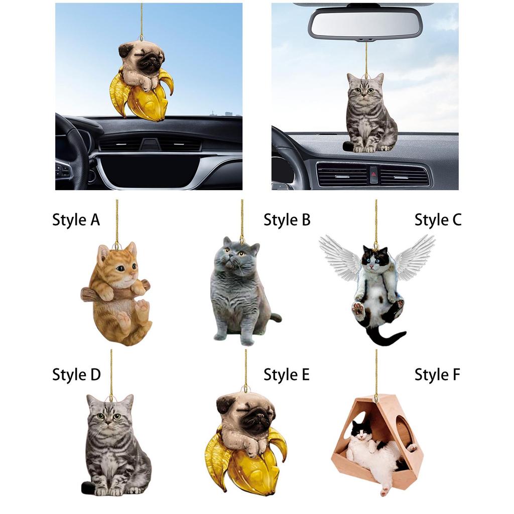 Car Pendant Auto Mirror Pendants Charms Ornament Funny Birthday Gift for Bedside