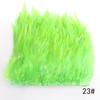 Feather Cloth Strip 10-15Cm Stage Performance Clothing Accessories Rooster Hair Cloth Edge Feather Strip