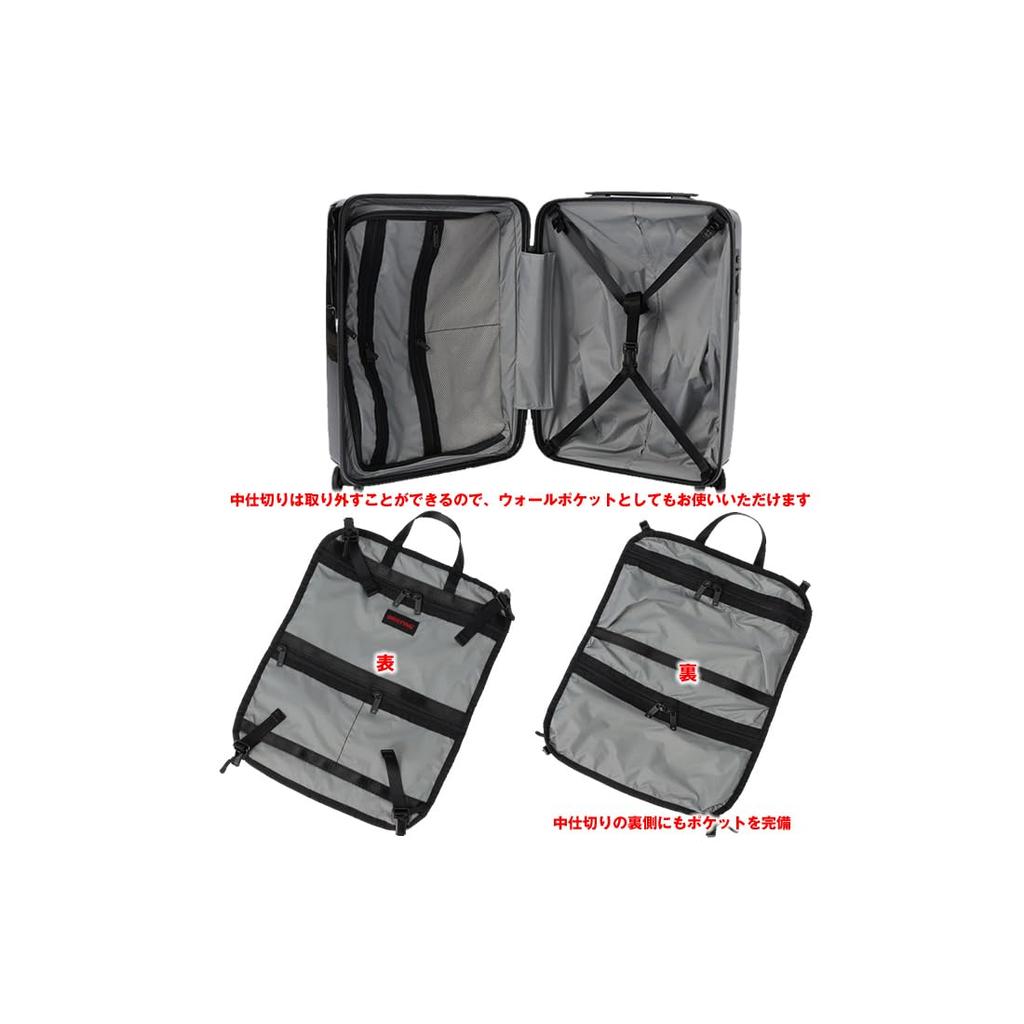 [Briefing] H-34F Approx. 34 L 2-3 Nights Carry-on Size TAS Lock Caster Lock (Polycarbonate, NAVY)