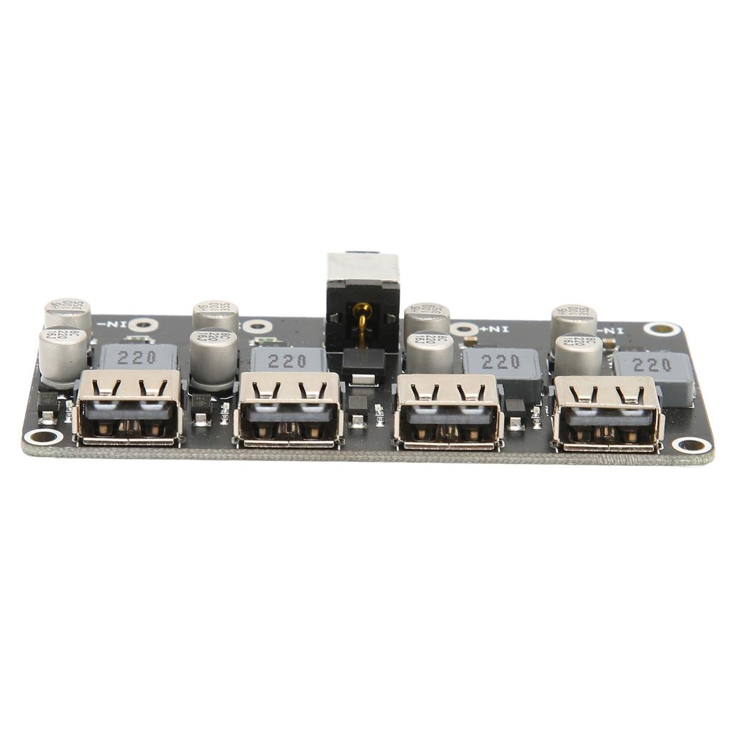 4-канальный модуль быстрой зарядки 12 В 24 В в QC3.0 Power Buck USB зарядное устройство для телефона плата преобразователя