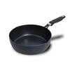 Every U. Deep Frying Pan with Spout, Gas and Induction Compatible, Fluoropolymer Coating, Deep, Lightweight, 100,000-Cycle Abrasion Resistance, PFOS-F