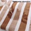 Коралловый флисовый комплект полотенец полосатое впитывающее банное полотенце безворсовое устойчивое к выцветанию полотенце для душа для ежедневного использования у бассейна в спа
