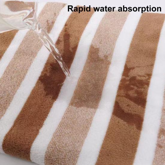 Коралловый флисовый комплект полотенец полосатое впитывающее банное полотенце безворсовое устойчивое к выцветанию полотенце для душа для ежедневного использования у бассейна в спа