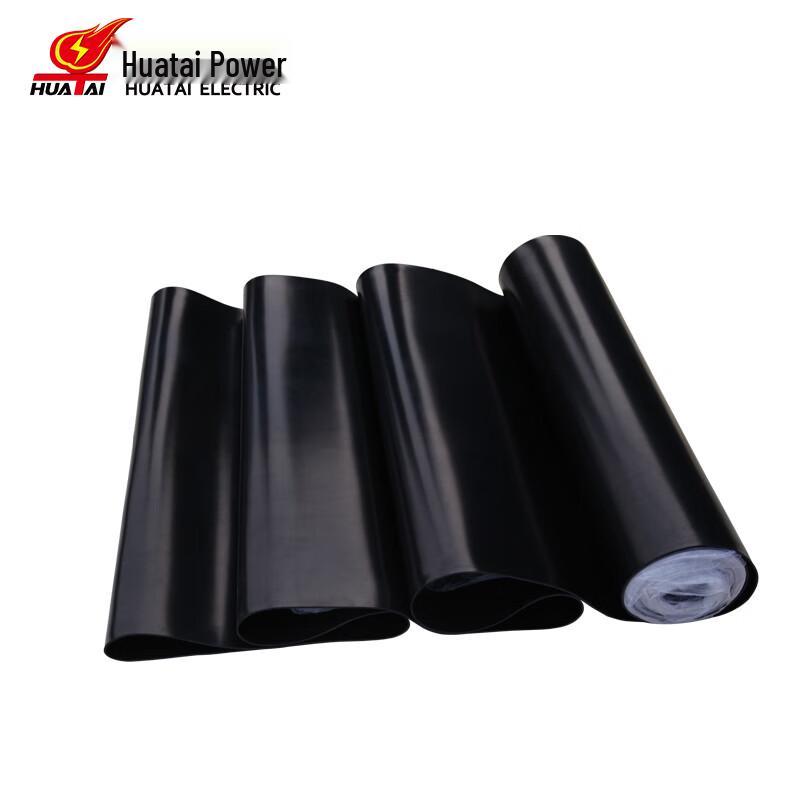 HUATAI 35KV Black Flat Insulating Rubber Sheet