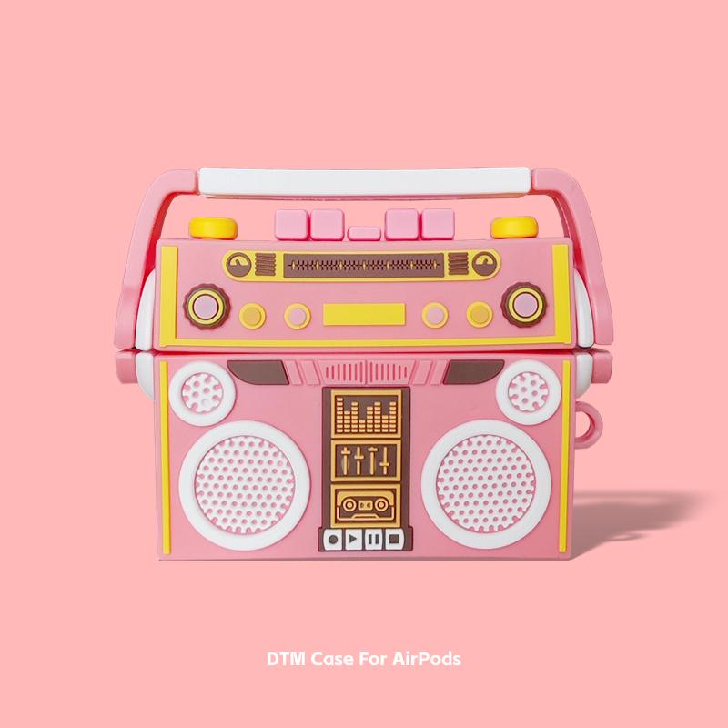 Чехол для наушников Cute Bear Hamburger для AirPods 4 Cover 2024, чехол для беспроводных наушников из силикона для AirPods Pro 2, зарядное устройство