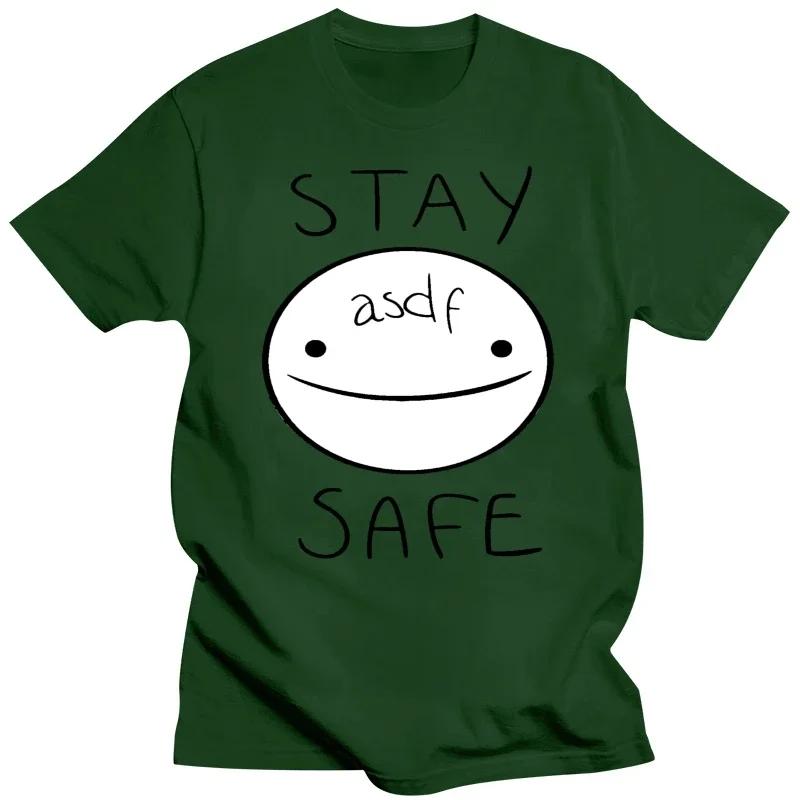 tee topstshirt Short sleeve Eddsworld Stay Safe Unisexgraphic t shirts oversized clothing 2024 summer funny style tops