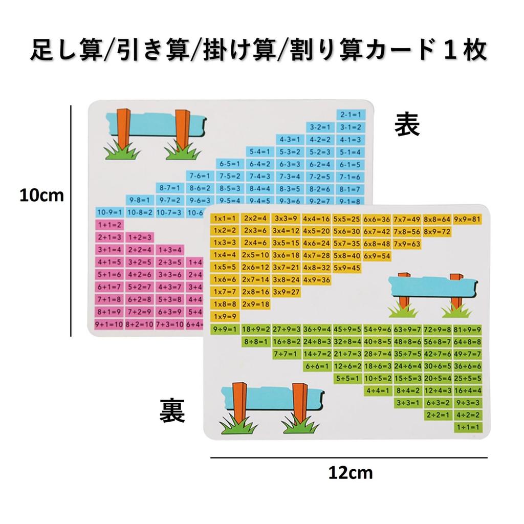 CRIMOCA Abacus Set with Number Counting and Calculation Rainbow Abacus 100 Is a Educational Toy for Boys and It Teaches and a Montessori Wooden Math