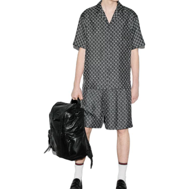 GUCCI Monogram Vacation Shirt 794907-ZAQ9H-1035