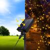 Durable Solar Power Outdoor LED String Light Waterproof Fairy Light Strip Solar Garland For Patio Wedding Christmas Garden Decor