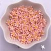 100Pcs 8mm Resin 3D Colorful Mini Flower Gems Flatback Figurines Scrapbook Wedding Applique Nail Art Decor Crafts