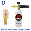 1L Snow Foam Lance Car Foam Cannon Pressure Washer Jet Wash Quick Release Adjustable Nozzle Foam Dispenser for Pressure Washer