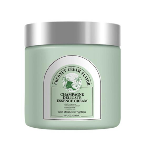 2Pcs Champagne Firming Body Lotion 236ml Anti-Aging Skin Tightening Cream Hydrating Moisturizer for Neck Arm Abdomen