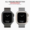Металлический бампер-кейс для Apple Watch 10 46 мм Защитная рамка-чехол для iWatch Серии 11 9 8 7 6 5 SE Замена на Ultra 3 49 мм Титан