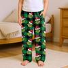 Fashionable Children's Versatile Print Pocket Casual Pants
