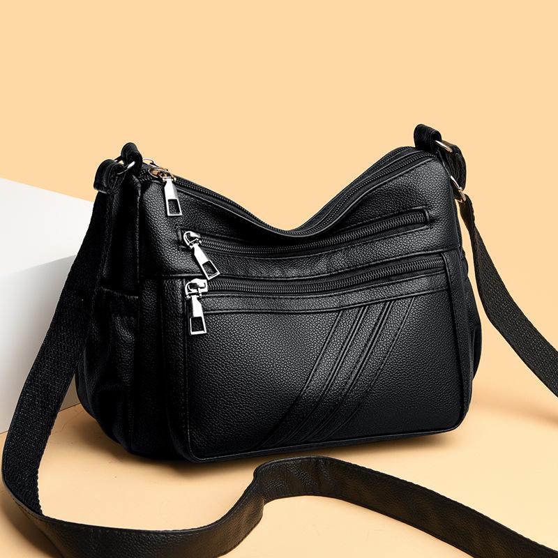 2026 new women's bag fashion messenger bag mother bag high-grade leisure bag Korean women's versatile travel bag single shoulder