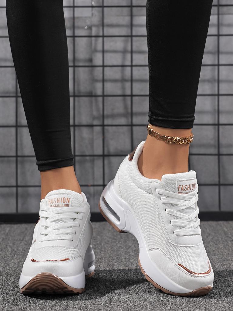 Женские повседневные кроссовки на шнуровке - Легкая обувь для ходьбы