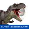 Mattel Jurassic World Lab Raid! T-Rex Kids Figure, Large, Moving Dinosaur Toy, Approx. 46.4cm Tall, Ages 4+, Green, JGM16