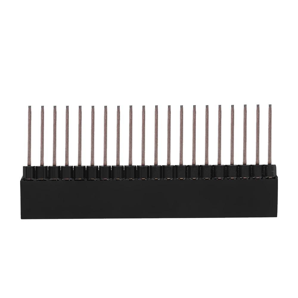 8Pcs Dual Row Female Pin Headers 2x20 Pins Header Pin Socket DIY Electronics