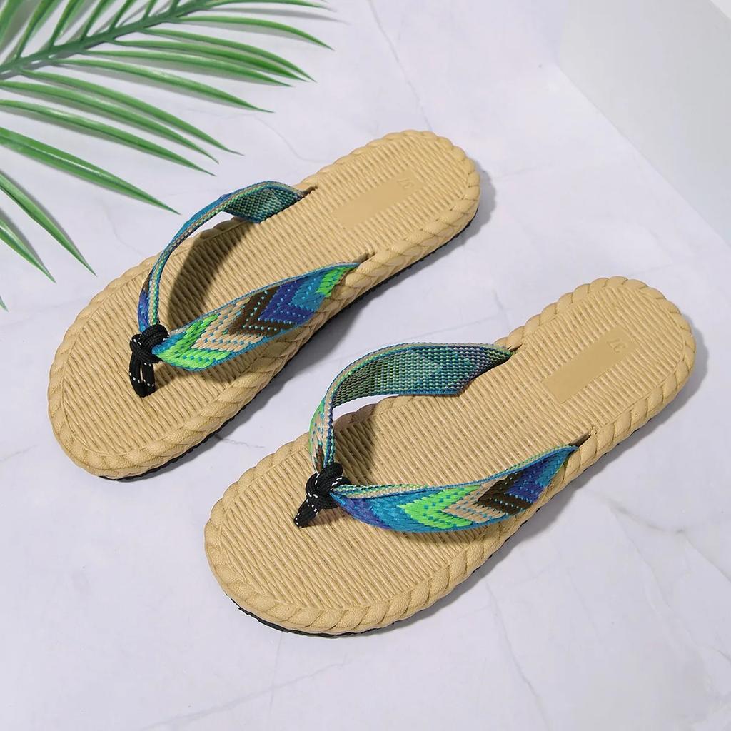 Мода 2024 Женская обувь С узким носком Женские тапочки Летние Легкие Уличные Повседневные Пляжные Плоские Сандалии