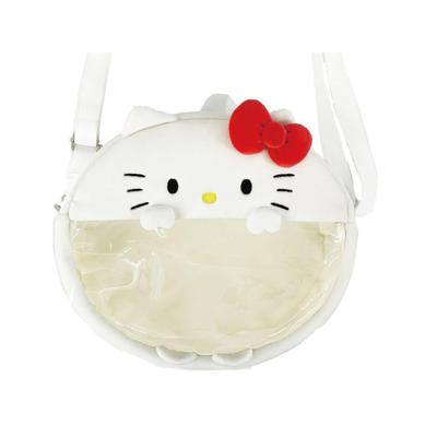 San Art Sanrio Плюшевая прозрачная сумка Hello Kitty 2-в-1 SAN-0111