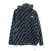 The North Face Горная парка с узором в полоску, темно-синяя с желтым, мужская, б/у