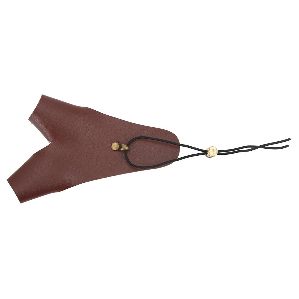 Защита руки для стрельбы из лука Кожа PU Перчатка-защита руки для стрельбы из лука для традиционной стрельбы из лука на открытом воздухе