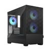 Fractal Design Pop Mini Air RGB Black TG Clear Tint Mini Tower PC Case CS8072 FD-C-POR1M-06