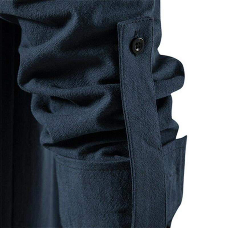 Новинка 2022 года, мужская рубашка с v-образным вырезом, футболка, модный винтажный тонкий топ с длинными рукавами, мужские повседневные дышащие мужские рубашки на шнуровке спереди викингов