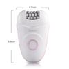 Hatteker Lady Shaver with 3 Interchangeable Blades Electric Epilator Callus Remover Electric Razor for Legs, Arms ,Armpit and Bikini