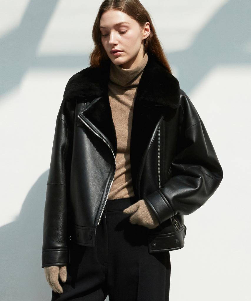 Verdemar Spanish Shearling Oversized Jacket