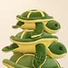 Fluffy Tortoise Plush Toy Stuffed Doll Animal Sea Turtle Pillow Tortoise Stuffed Toy  Car Decor