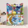 1Pc Stitch'S Tropical Adventure Blanket Soft And Comfortable Casual Warm Camping Travel Christmas Halloween Xmas Gift M928607