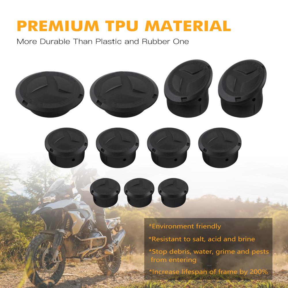 For BMW R1200GS LC R1250GS R 1200 GS LC Adventure R 1250 GS Adventure 2014-2024 2023 Motorcycle Frame Hole Cover Caps Plug