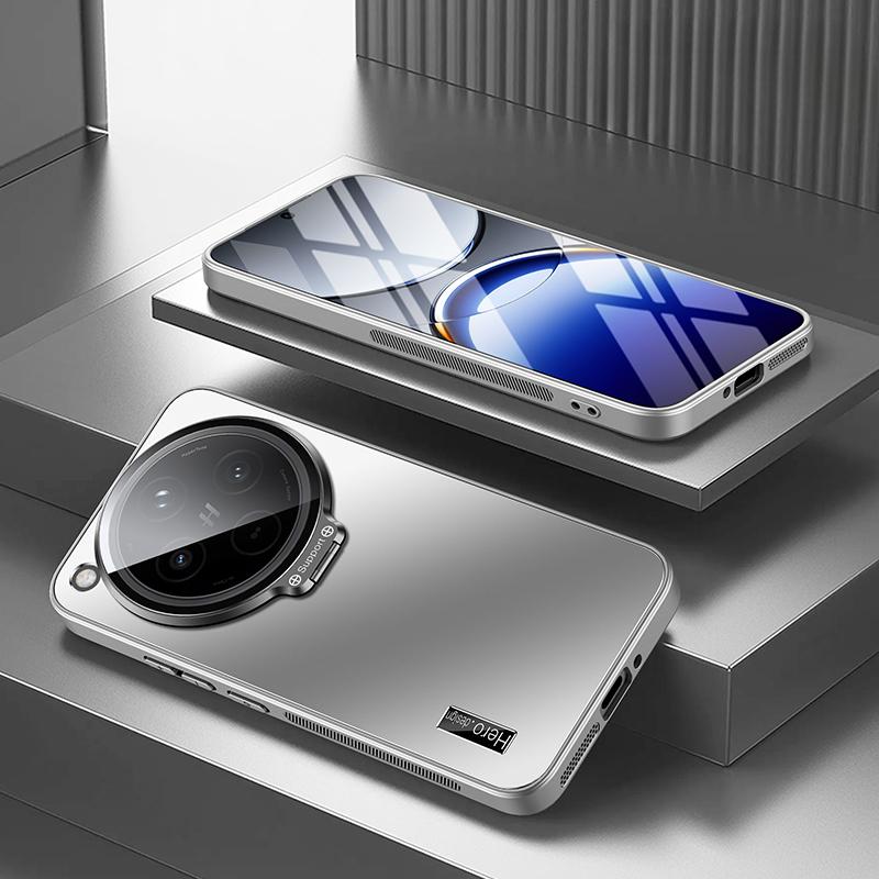 Металлический чехол-держатель объектива камеры для OPPO Find X8 Pro X7 Ultra X6Pro, противоударный матовый, невидимая задняя крышка-подставка, невидимый кронштейн