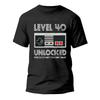 Vintage T Shirt Men Short Sleeve Streetwear O-Neck T-Shirt Tops Clothing 40th Birthday Gift Level 40 Unlocked Gamer Summer Tees